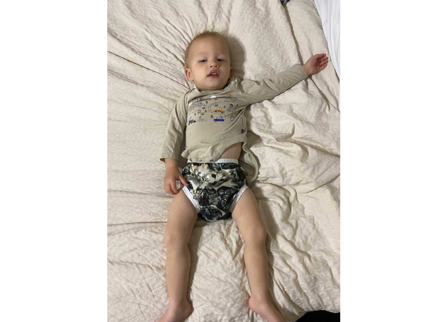 Infant Pull On Diaper Cover Sewing Pattern