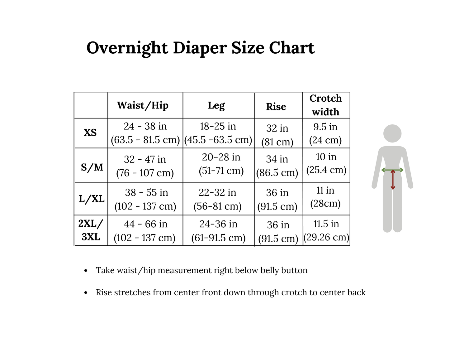Overnight Adult Cloth Diaper Sewing PDF Pattern