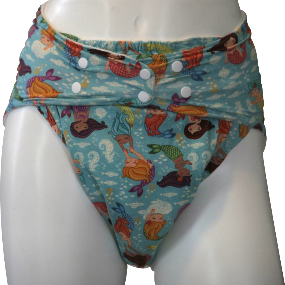 Fitted Adult Cloth Diaper PDF Sewing Pattern