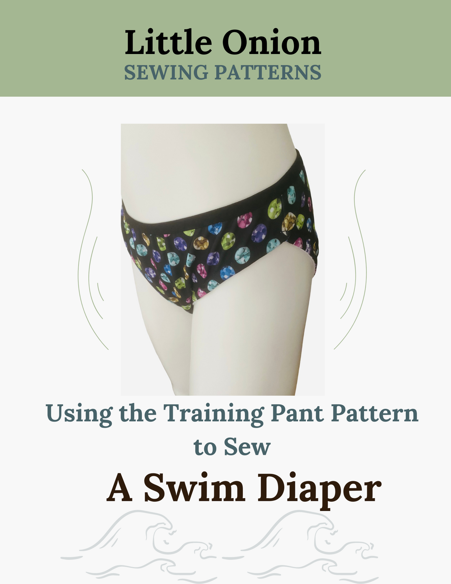 Swim Diaper Guide for Training Pant Pattern