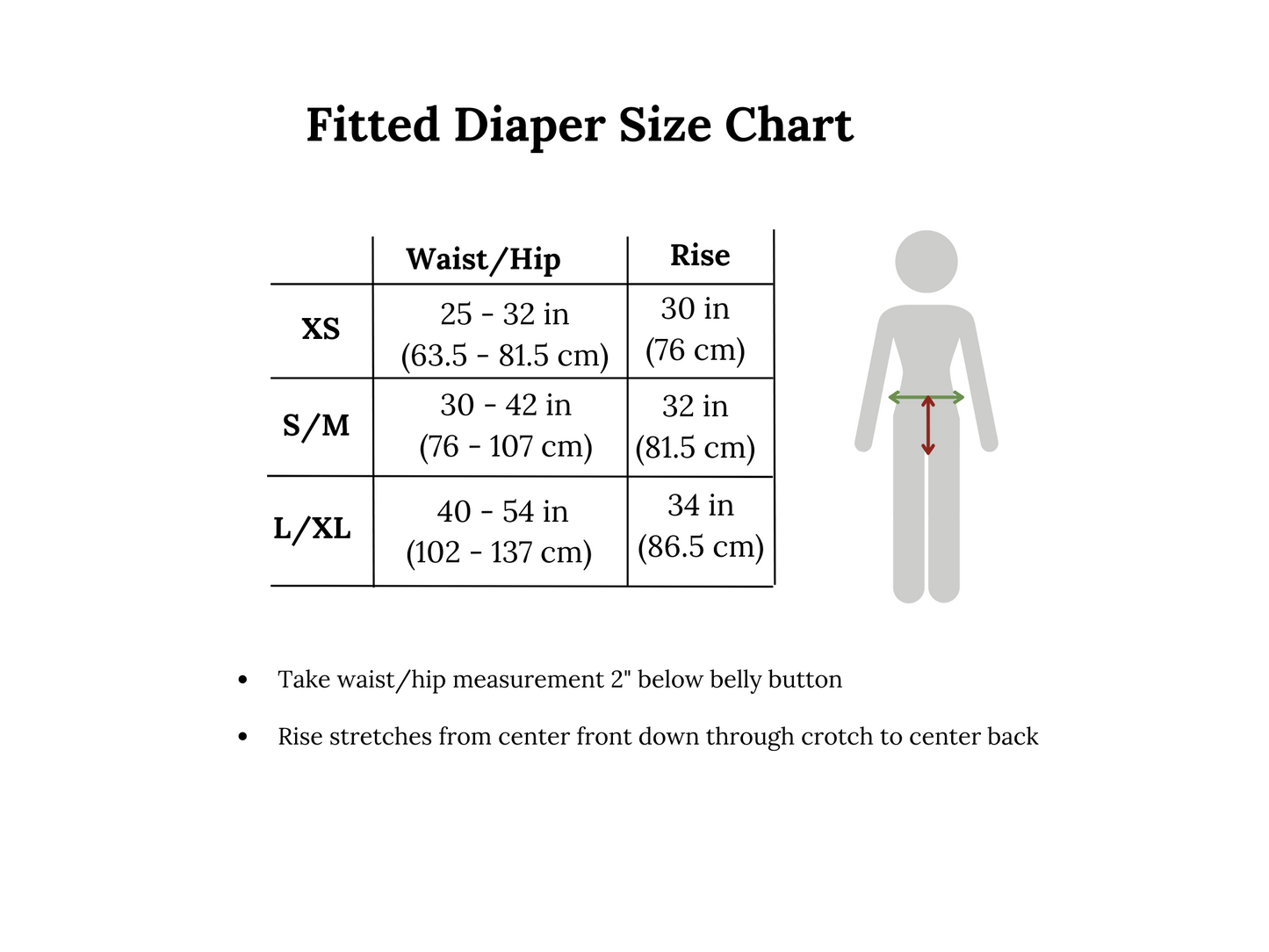 Fitted Adult Cloth Diaper Sewing Pattern